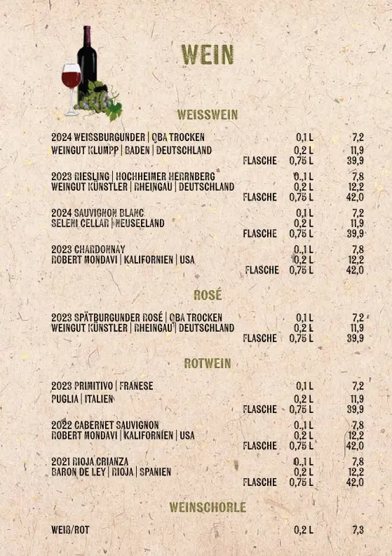Menu_Ständige Vertretung Flughafen Berlin Brandenburg_Schönefeld_image_1