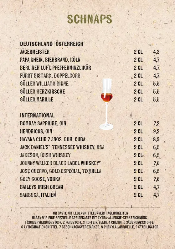 Menu_Ständige Vertretung Flughafen Berlin Brandenburg_Schönefeld_image_3