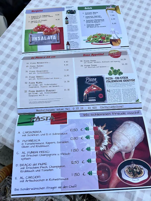 Menu_Pizzeria Pane e piu_Schwedt/Oder_immagine_2