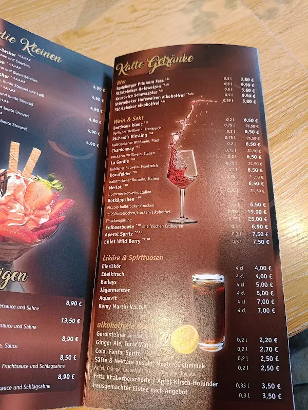 Menu_Konditorei Bäckerei Wintergartencafe Schäpe_Schwedt/Oder_immagine_4