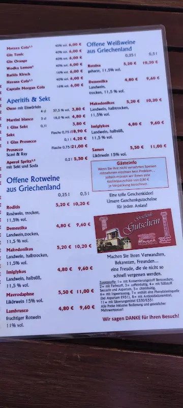 Menü_Restaurant Kreta Templin_Templin_Bild_4