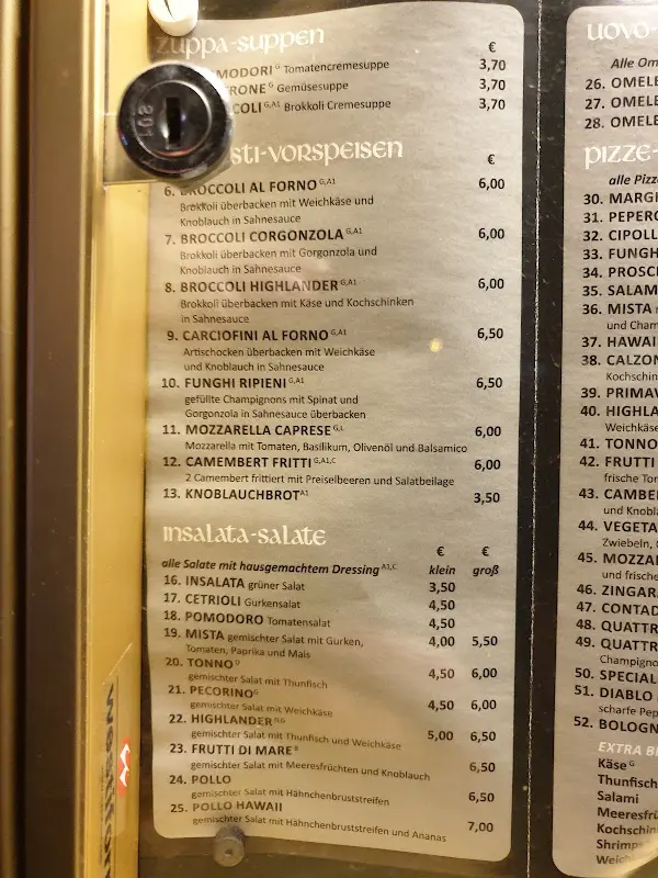 Menu_Zum Highlander Pizzeria_Treuenbrietzen_immagine_2
