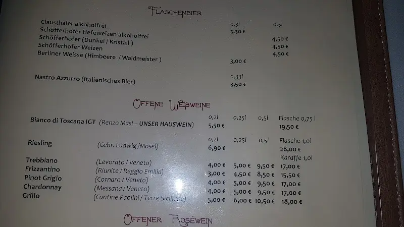 Menu_Trattoria Toscana Teltow_Teltow_immagine_3