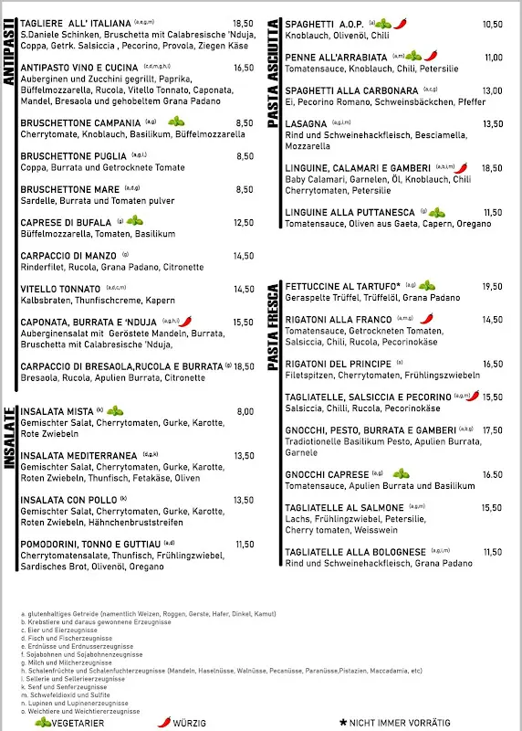 Menu_Trattoria Vino e Cucina_Teltow_image_1