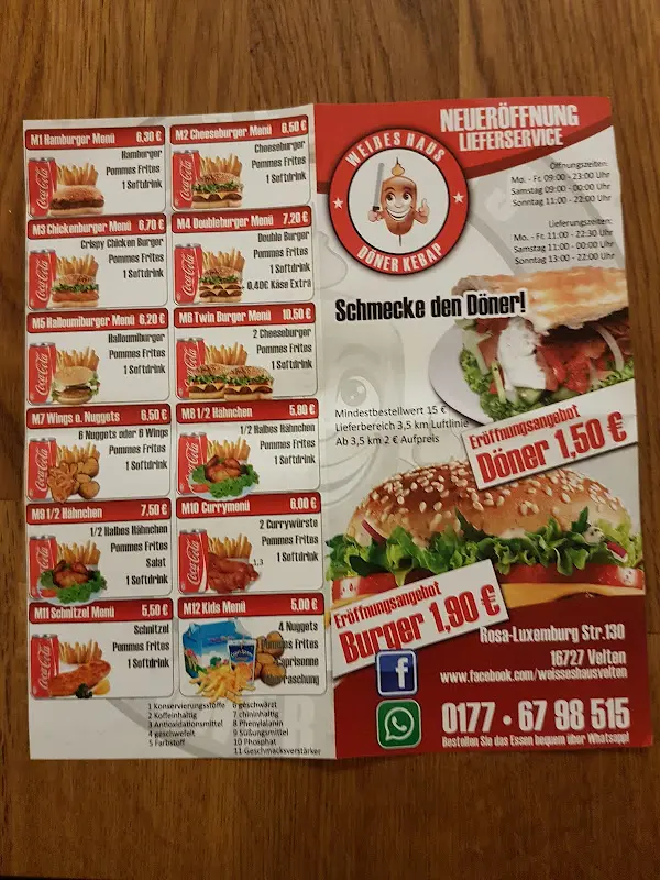 Menu_Weißes Haus Döner Kebap (Imbiss + Lieferservice) - 10% NUR über unseren Webshop_Velten_image_4