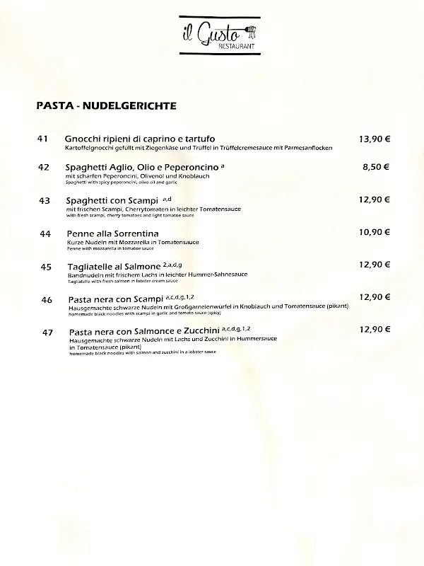 Menu_IL Gusto_Wriezen_immagine_2
