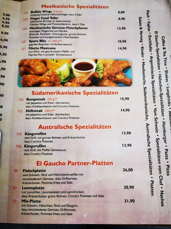 Menu_Steakhouse El Gaucho_Wandlitz_immagine_3