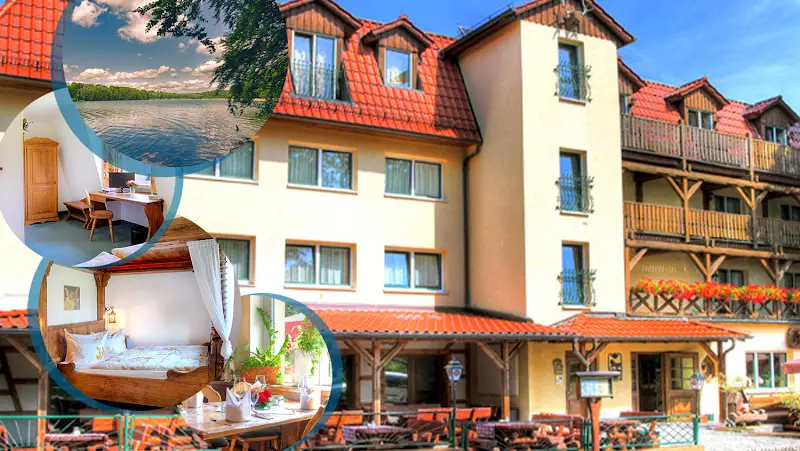 Hotel & Restaurant Jägerheim Ützdorf am Liepnitzsee ristorante a Wandlitz
