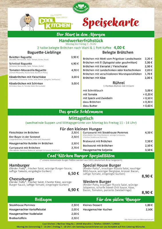 Menu_Cool Kitchen Wandlitz_Wandlitz_image_1