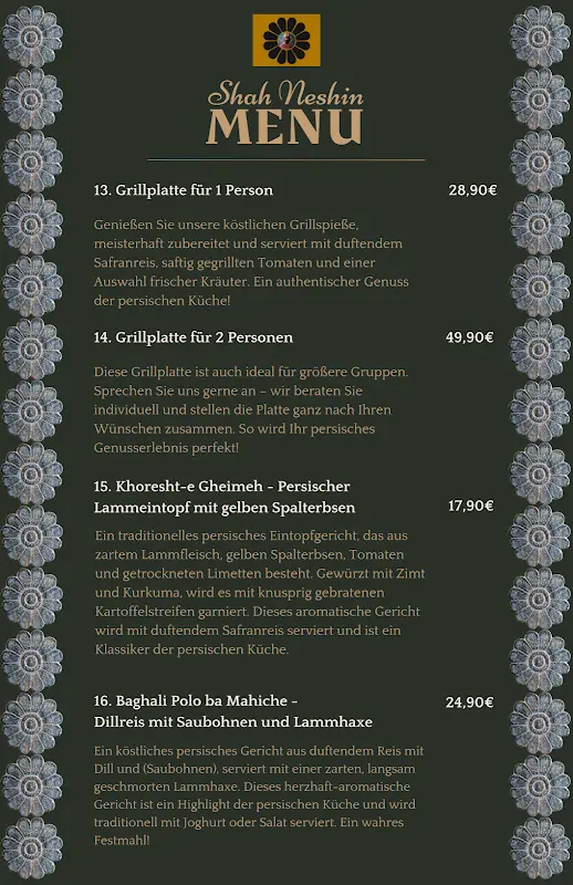 Menu_Shah Neshin Restaurant_Wittenberge_image_3
