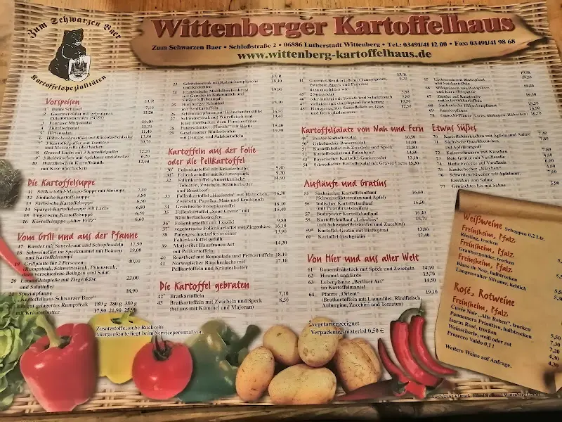 Menu_Wittenberger Kartoffelhaus Zum Schwarzen Bär_Wittenberg_image_4