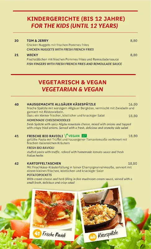 Menu_Restaurant Ludwigs_Füssen_immagine_2