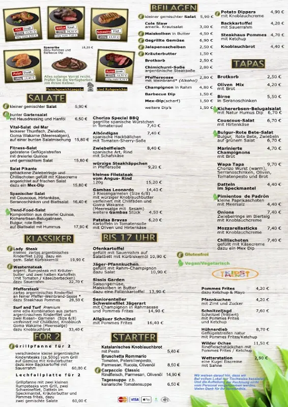 Menu_Steakhaus Füssen & Tapas Bar_Füssen_immagine_2