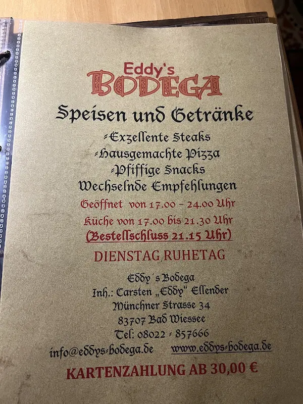 Menu_Eddy's Bodega_Wiessee_image_3