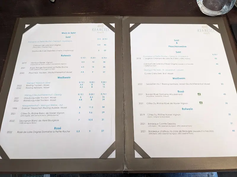 Menu_Krämerei Trier_Trier_immagine_1