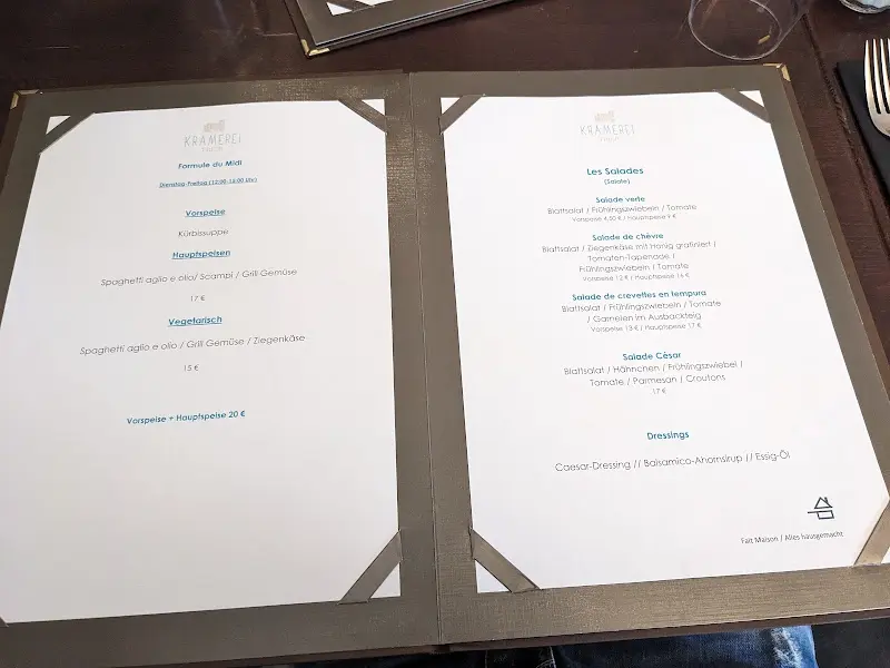 Menu_Krämerei Trier_Trier_immagine_2