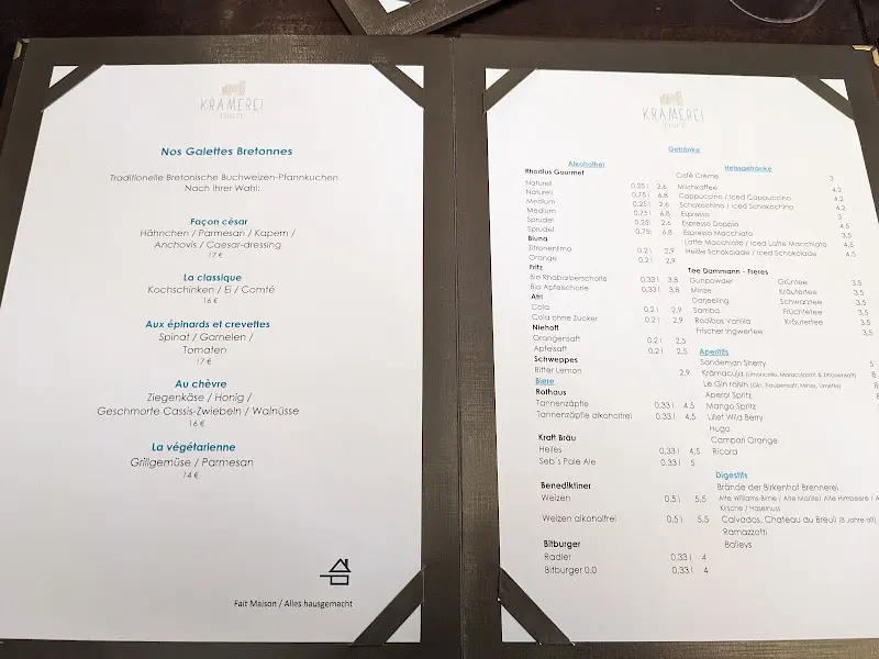Menu_Krämerei Trier_Trier_immagine_3