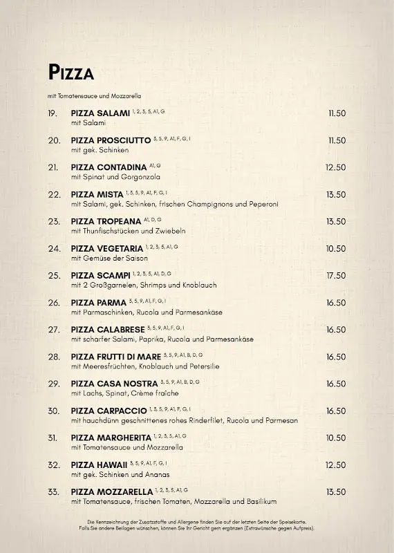 Menu_Restaurant Trattoria Casa Nostra_Wusterhausen/Dosse_image_2