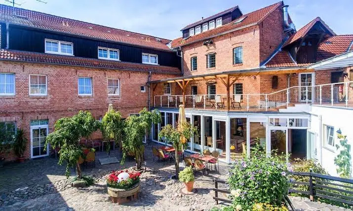 Hotel Garni Mühlenhof restaurant in Wusterhausen/Dosse