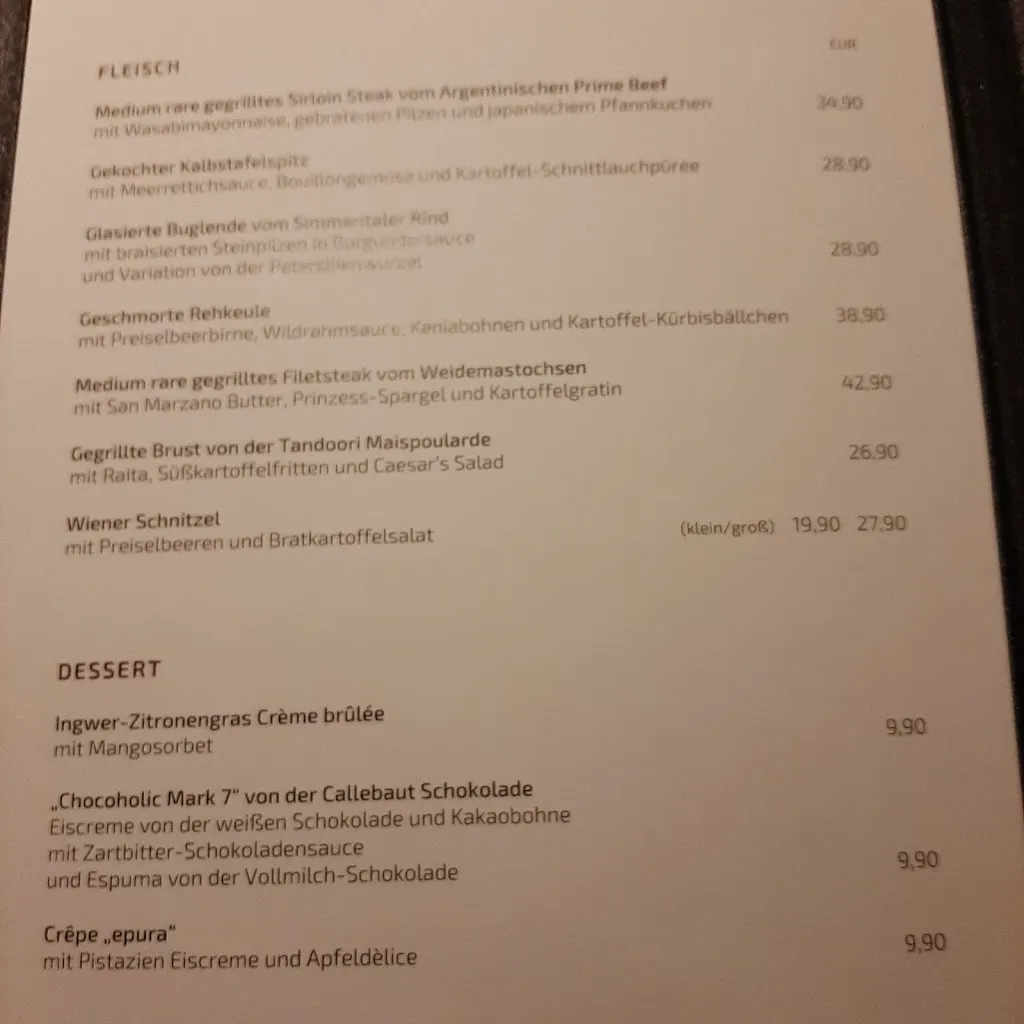 Menu_Restaurant LAURENT Hamburg - Authentisch Süd italienische Küche - Rahlstedt_Hamburg_immagine_1