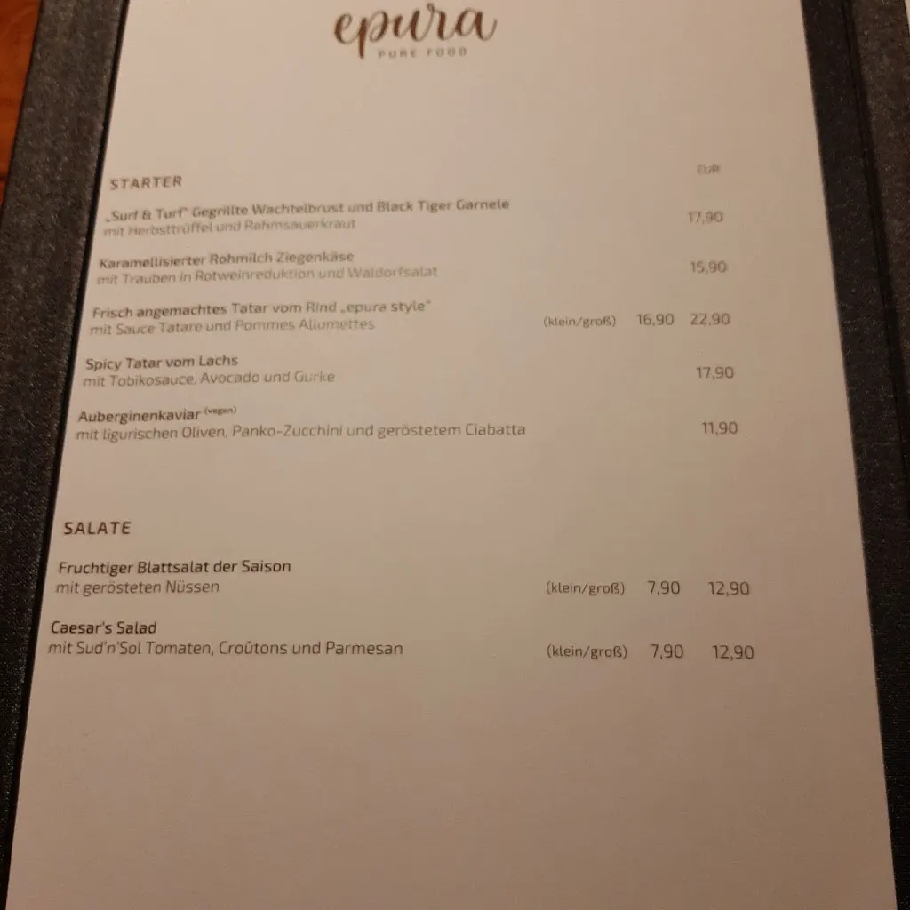 Menu_Restaurant LAURENT Hamburg - Authentisch Süd italienische Küche - Rahlstedt_Hamburg_immagine_2