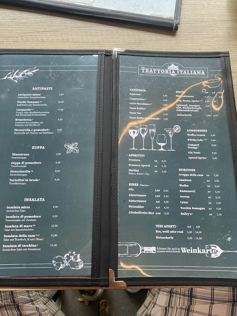 Menu_La Trattoria Italiana_Hamburg_image_1