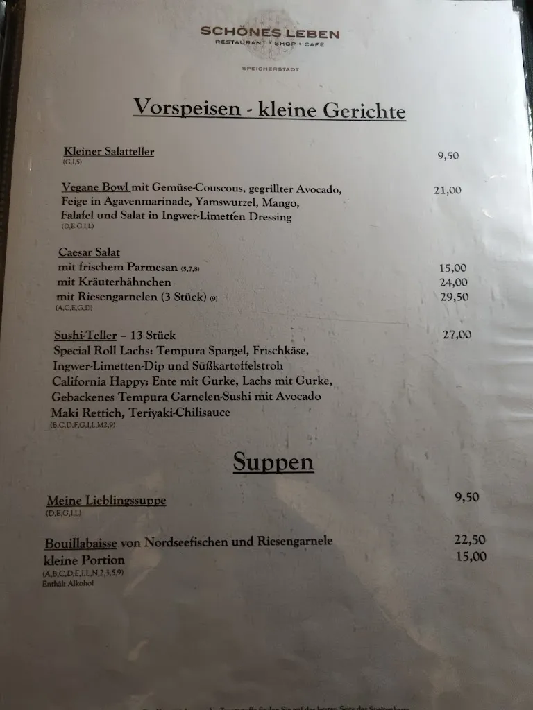 Menu_Schönes Leben Speicherstadt_Hamburg_immagine_3