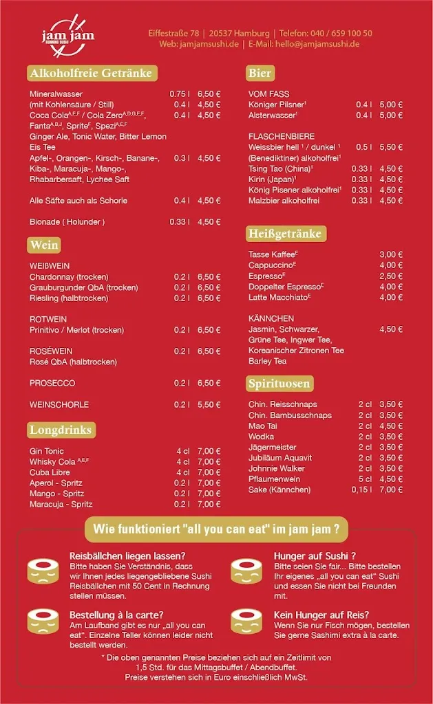 Menu_JamJam Running Sushi_Hamburg_immagine_1