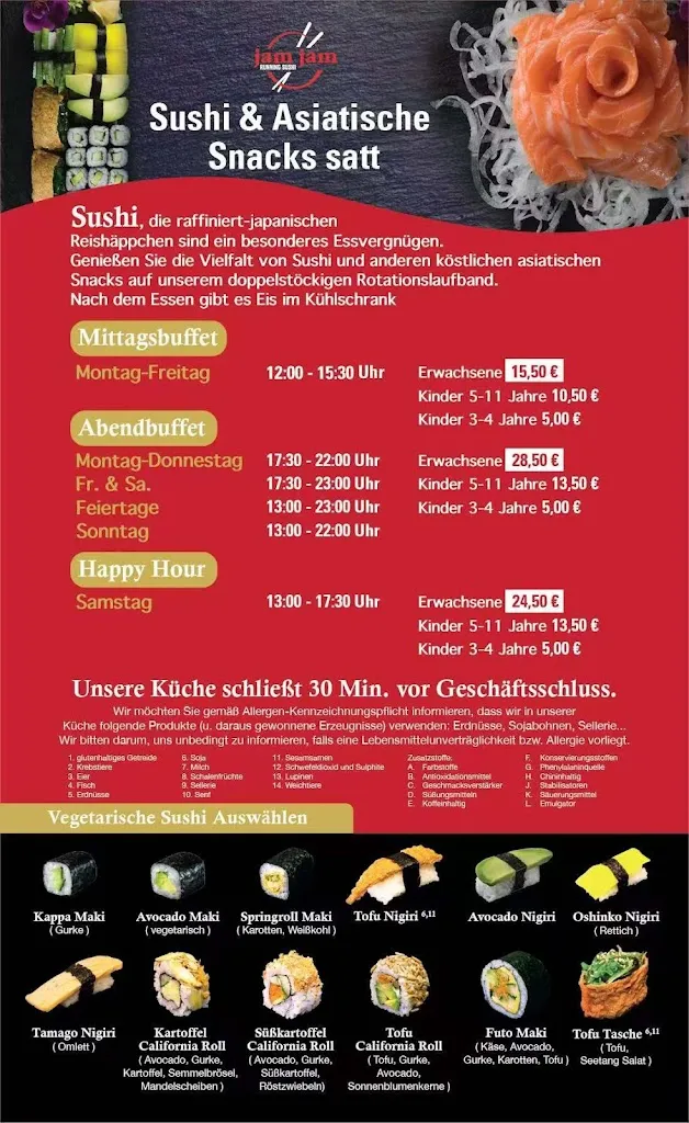 Menu_JamJam Running Sushi_Hamburg_immagine_4