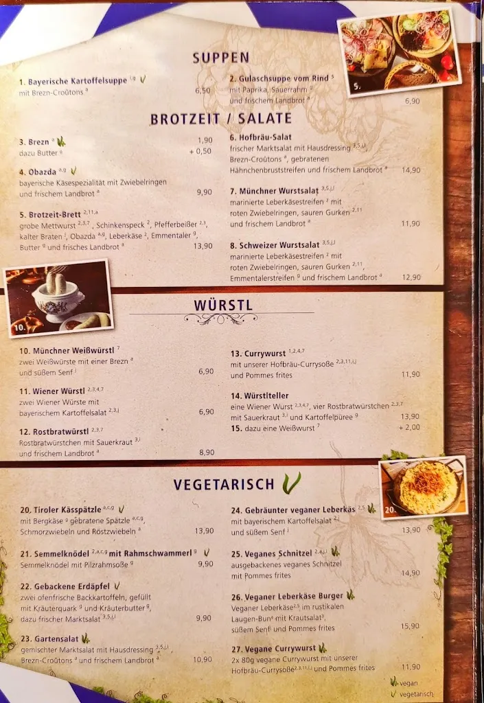 Menu_Hofbräu Wirtshaus Speersort_Hamburg_image_1