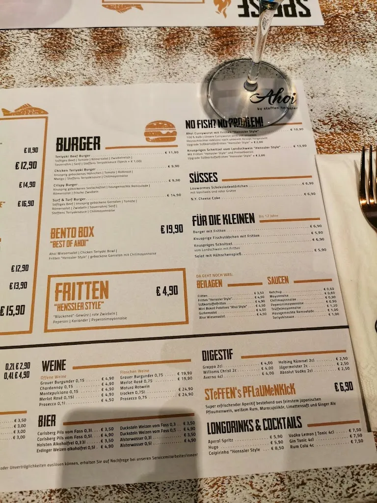 Menu_Ahoi Steffen Henssler Hamburg_Hamburg_immagine_2