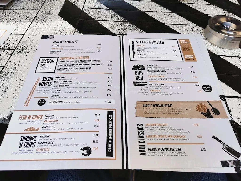 Menu_Ahoi Steffen Henssler Hamburg_Hamburg_immagine_4