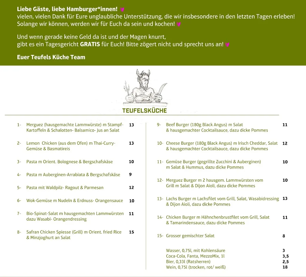 Menu_Teufels Küche_Hamburg_immagine_1