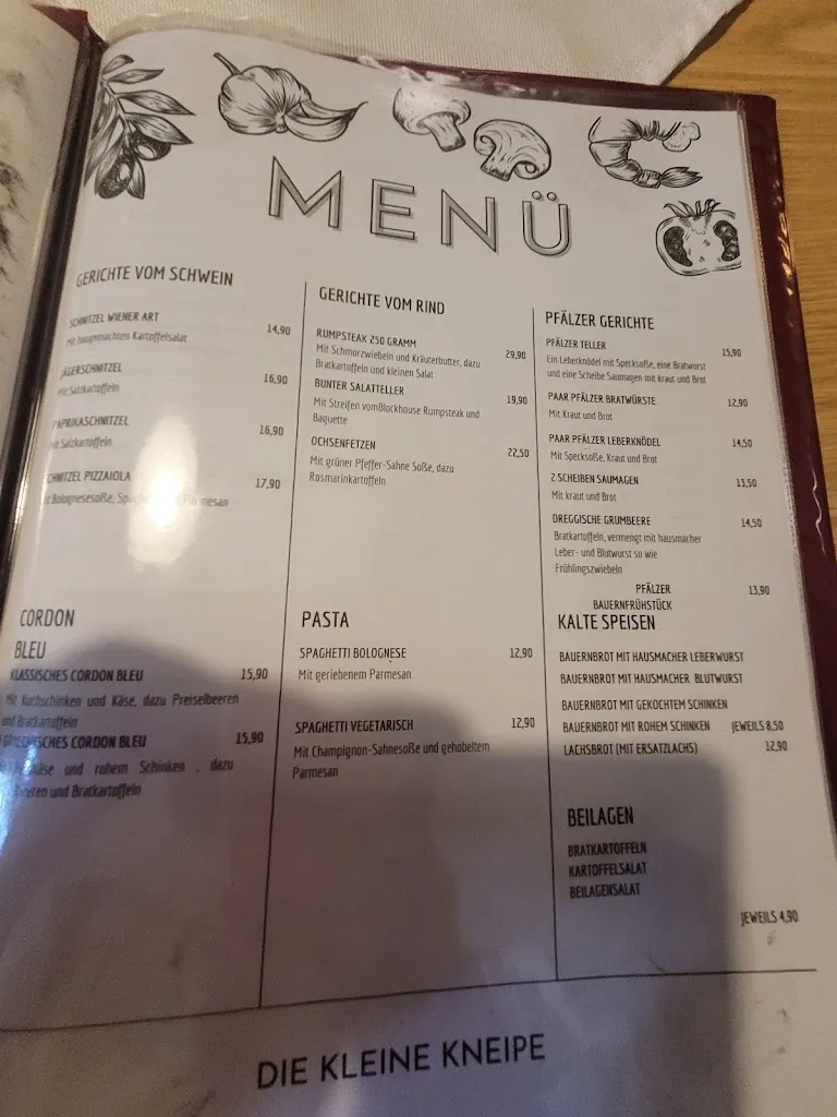 Menu_Die Kleine Kneipe_Weinstraße_immagine_2