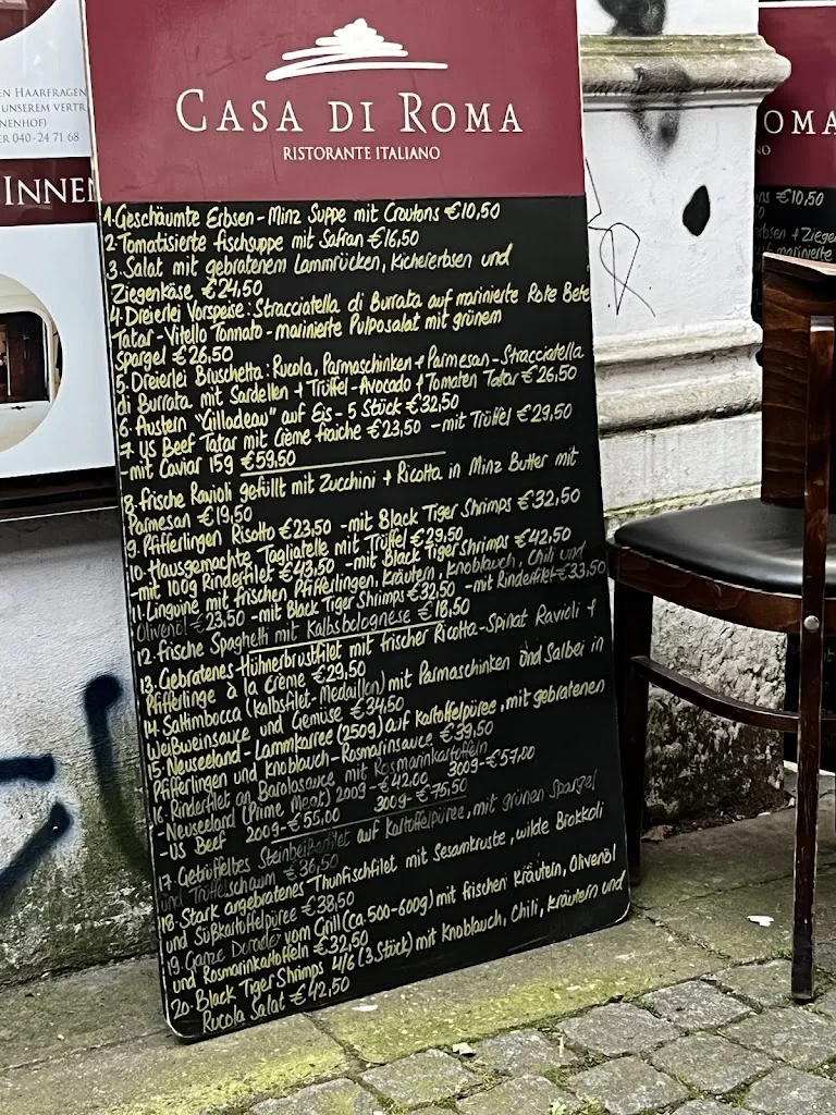 Menu_Restaurant Casa di Roma_Hamburg_image_4