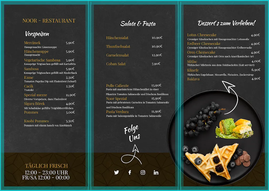Menu_NOOR - Oriental Restaurant_Hamburg_immagine_2