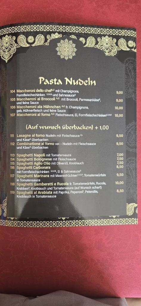 Menu_Maharaja indisches restaurant_Fulda_image_3