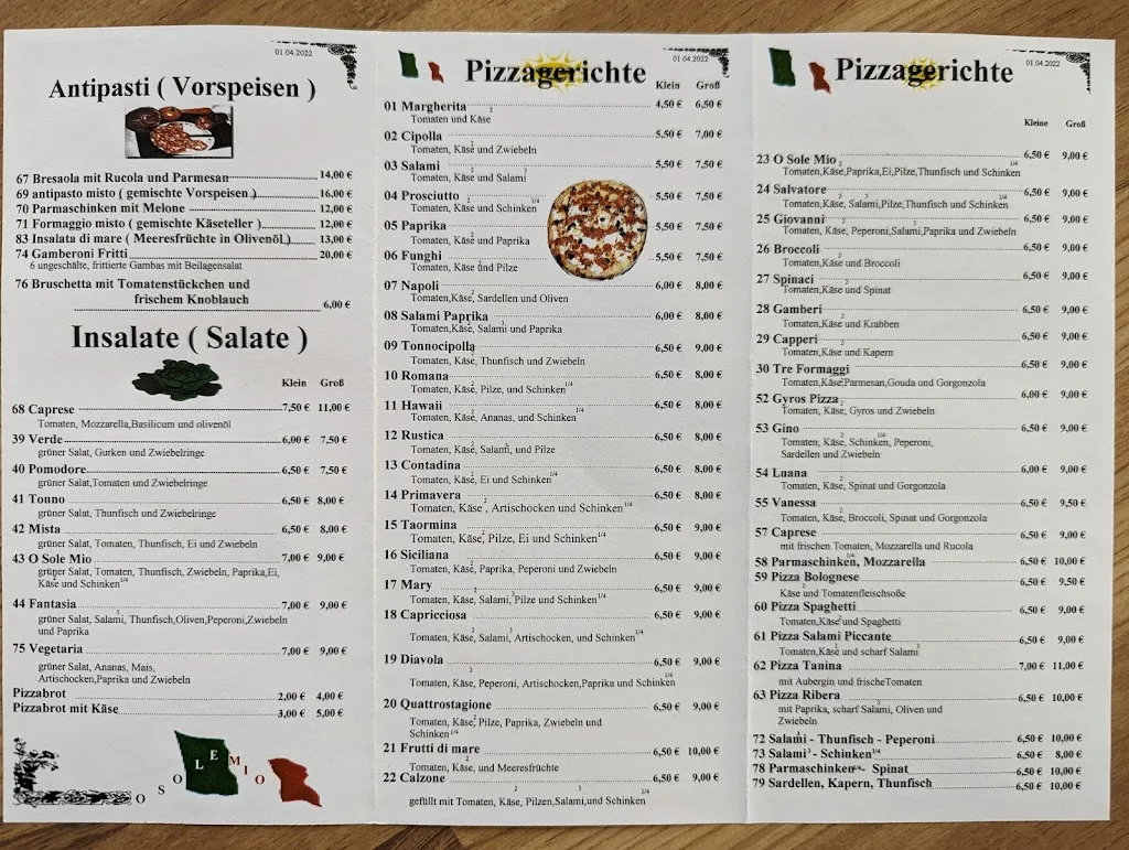 Menu_Pizzeria O Sole Mio_Arolsen_image_1