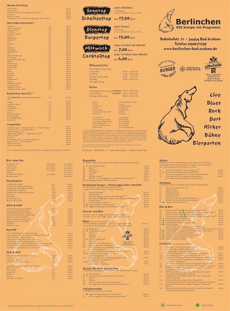 Menu_Berlinchen - DIE Kneipe mit Programm_Arolsen_immagine_1
