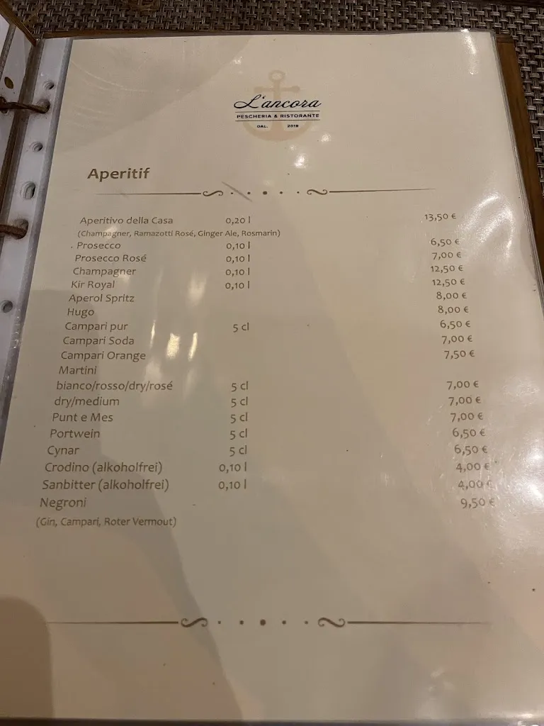 Menu_L'ancora Fischrestaurant Bad Homburg_Höhe_image_1