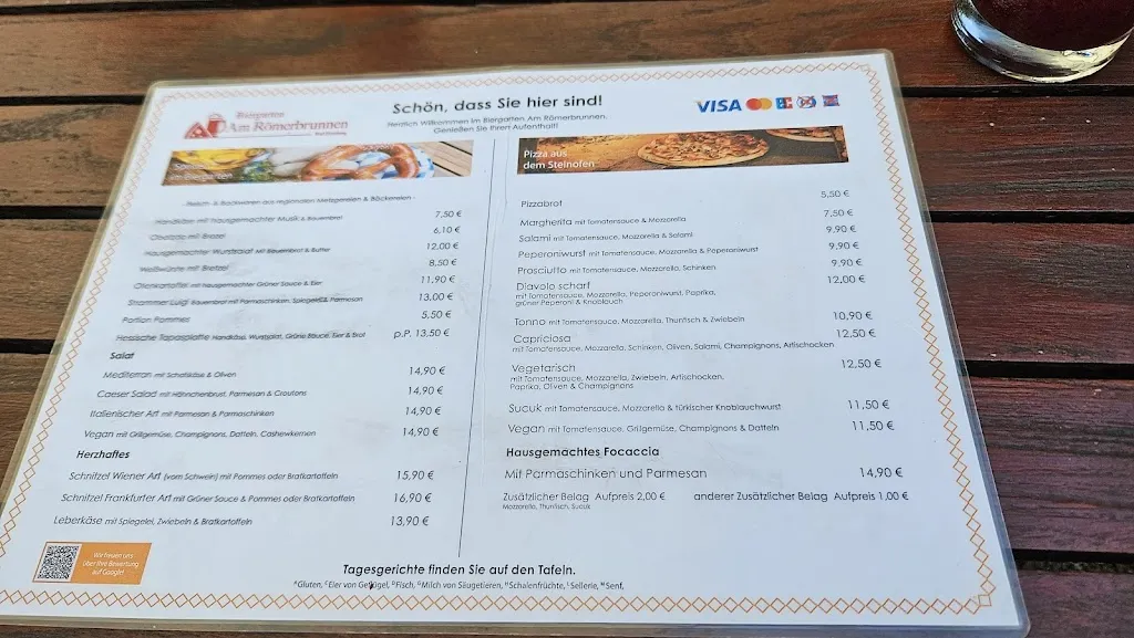 Menu_🦞 Restaurant Am Römerbrunnen_Höhe_image_1