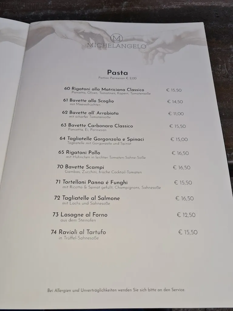 Menu_Ristorante Michelangelo_Hersfeld_immagine_1