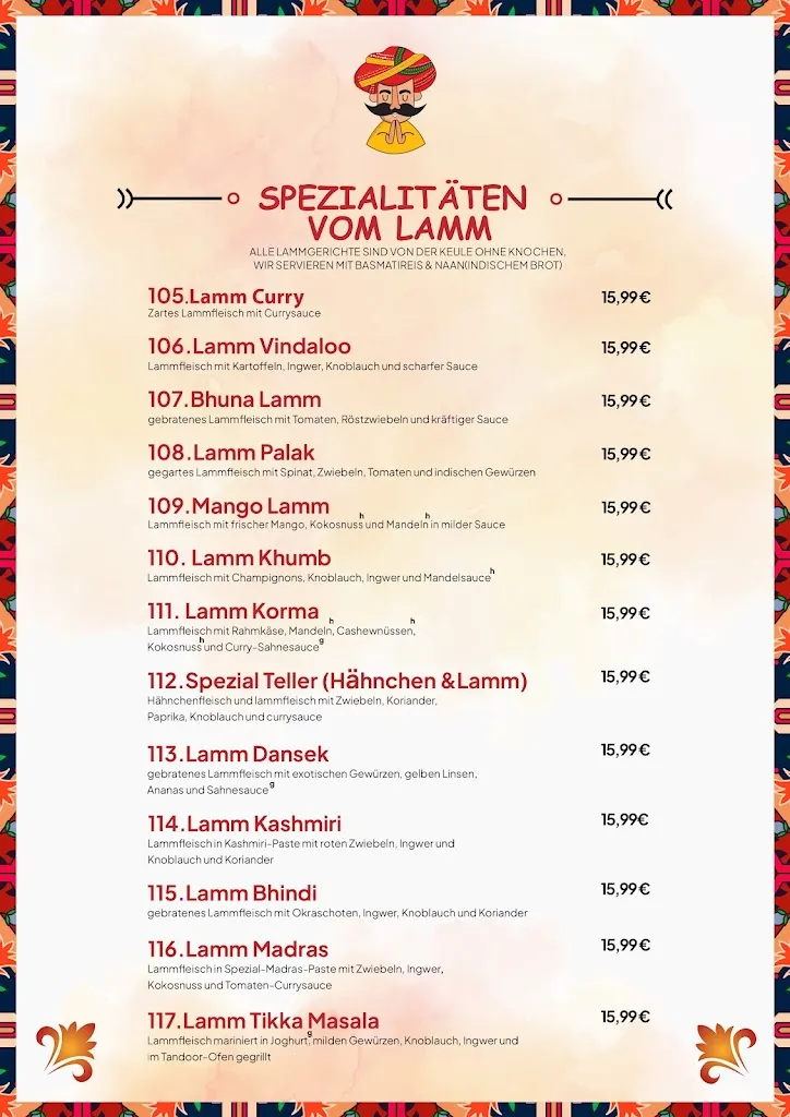 Menu_Indian Tandoori_Hersfeld_immagine_3