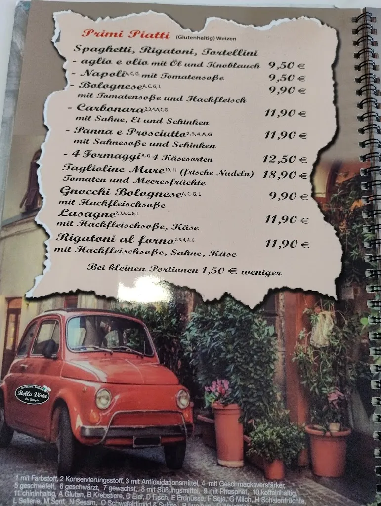 Menu_Restaurant Pizzeria Bella Vista da giorgio_Tal_immagine_2