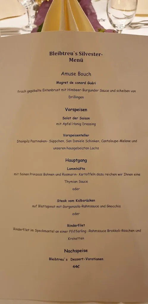 Menu_Restaurant Bleibtreu - Kassel_Kassel_image_1