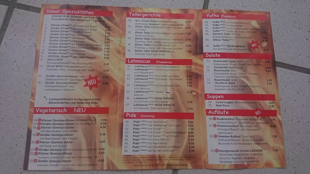 Menu_M.C.K. Döner & Pizza_Bensheim_immagine_3