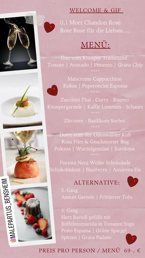 Menu_Restaurant Malepartus_Bensheim_immagine_1