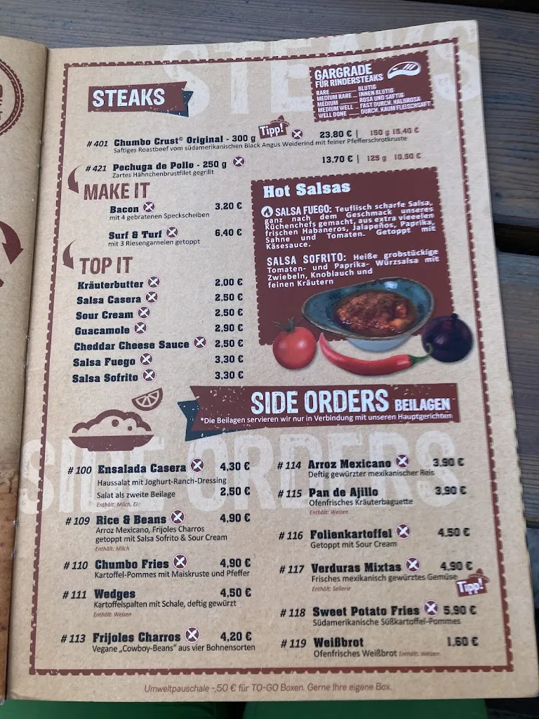 Menu_Chumbos Mexican Grill & Bar | Fulda ALTSTADT_Fulda_image_4