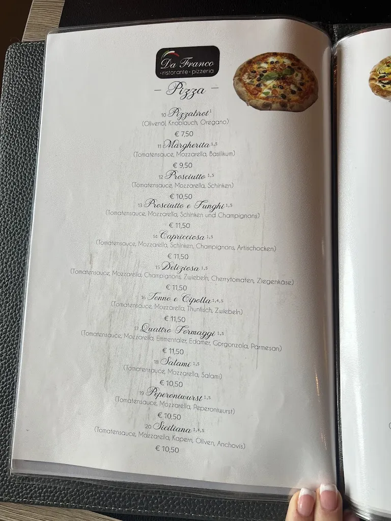 Menu_Pizzeria Da Franco_Butzbach_image_2