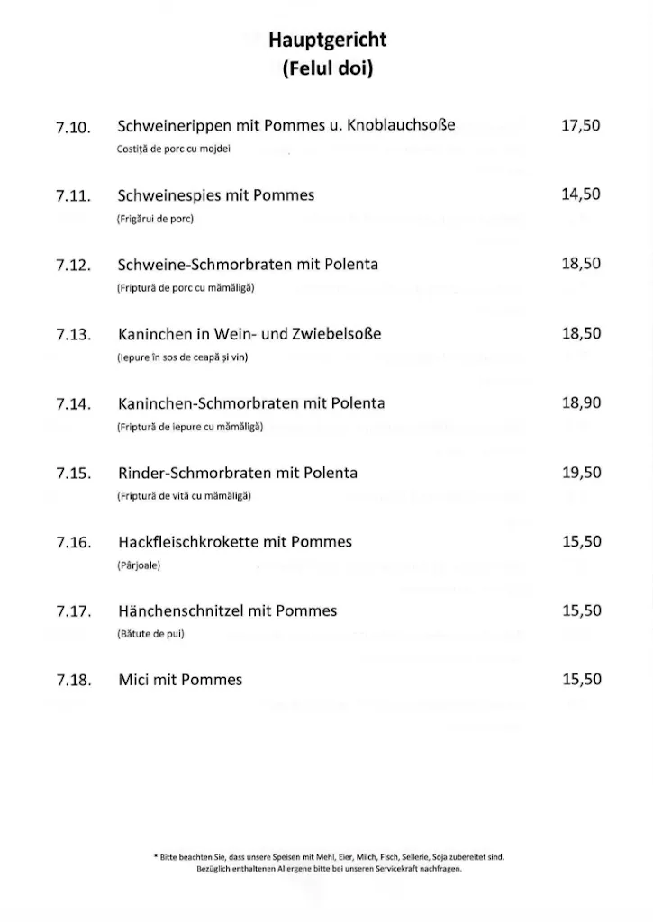 Menu_Restaurant moldovenesc Țărăncuța_Dreieich_image_3